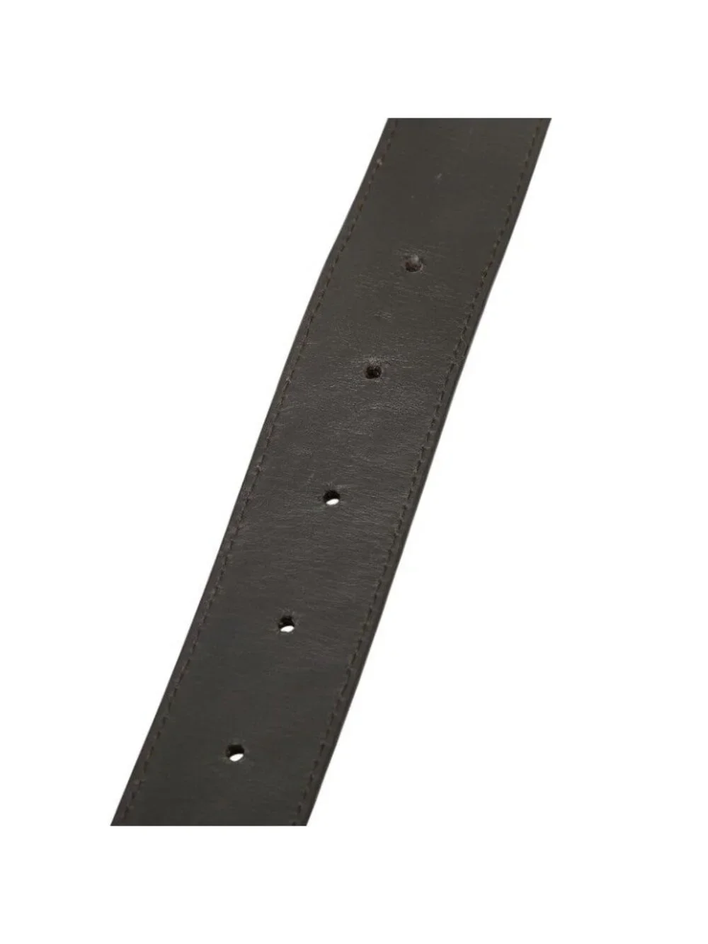 Bottega Veneta Intrecciato Belt 85 Dark Brown Leather